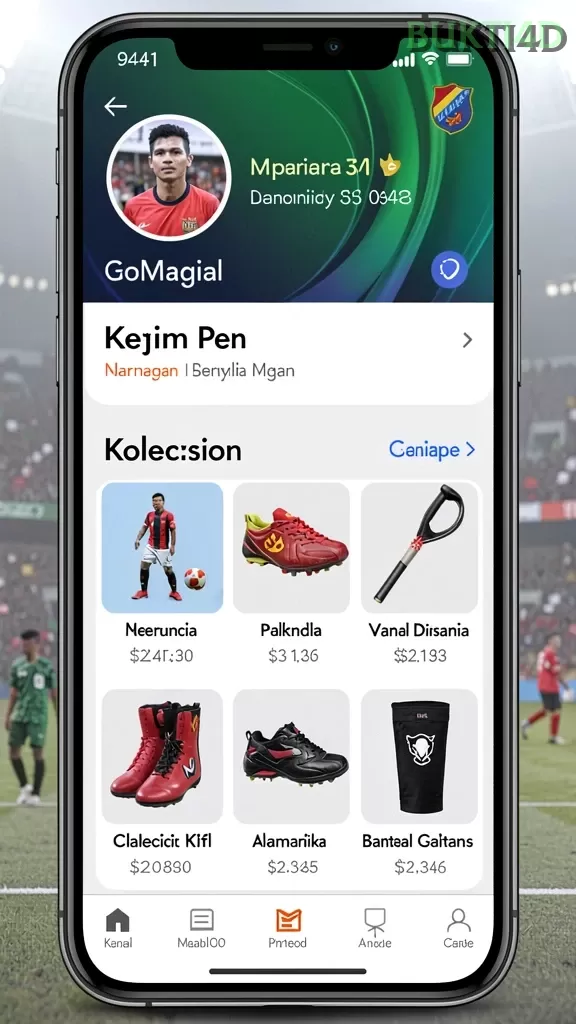 Cuplikan layar PENIDABET — aktivitas